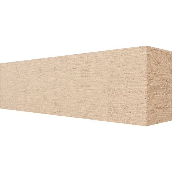 Ekena Millwork 6in. W x 8in. H x 28in. L Block Woodgrain TimberThane Rafter Tail, Primed Tan RFTUR06X08X28BLKRCPR - main